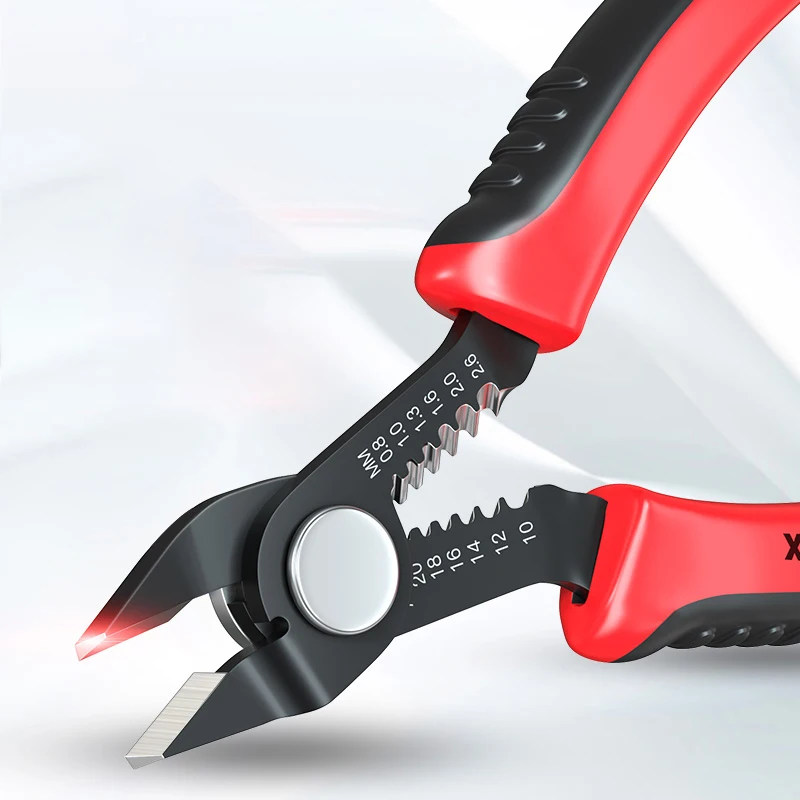 New 1PC Automatic Stripping Cutter Cable Wire Crimping Electrician Repair Props Multifunctional Wire Stripper Pliers Tools 3