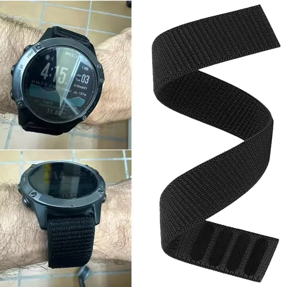 Breathable Hook Nylon Strap, Multiple Widths