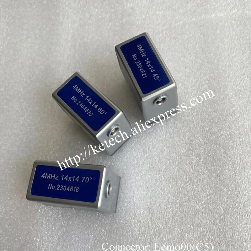 14x14 45+60+70 Degree Angle Probe Transducer 14*14