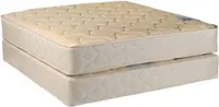 Full Size - 54"x75"x9" Mattress and Box Spring Set - Fully Assembled, Good for Your Back, Long Lasting and 2 Sided 1