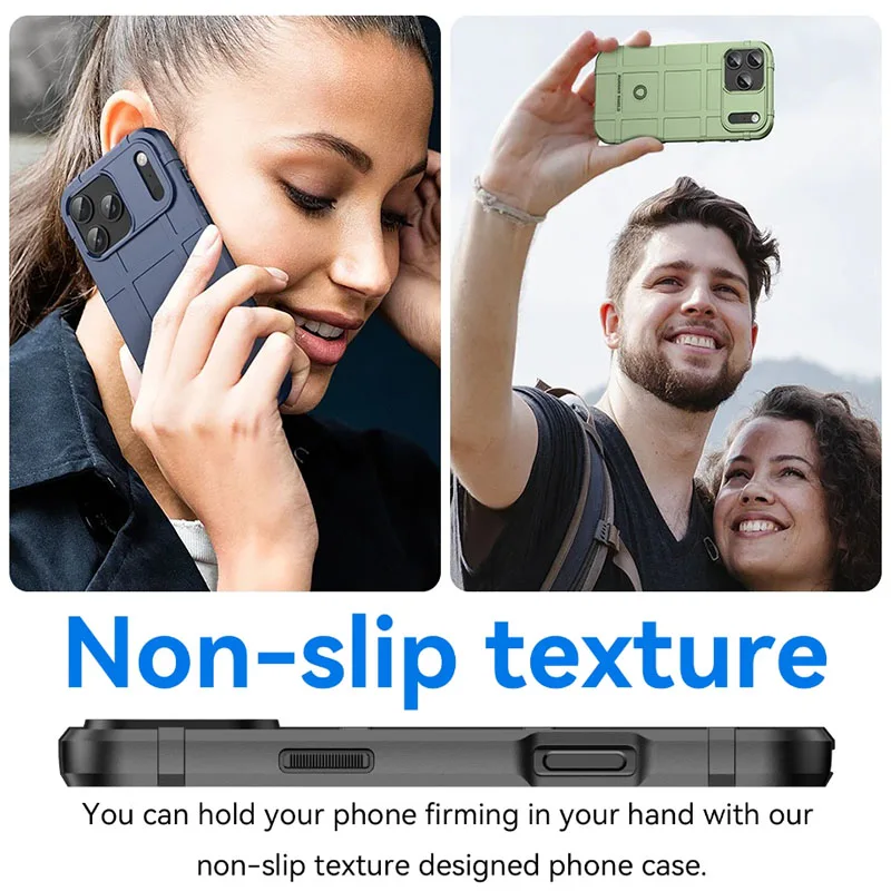 Shockproof Rugged Soft Silicone Protective Armor Phone Case