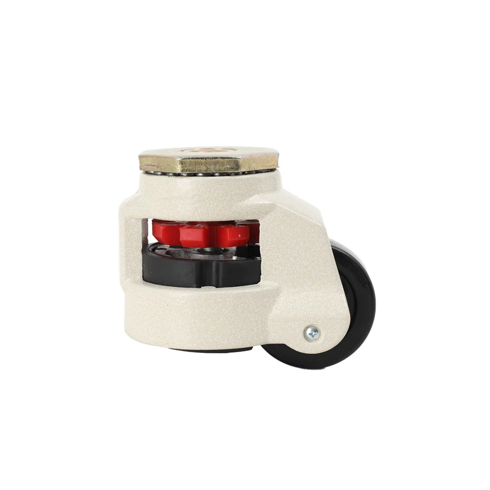 4pcs/Set Swivel Workbench Heavy Duty Machine Levelling Castors Wheels Total Load Capacity 1000kg