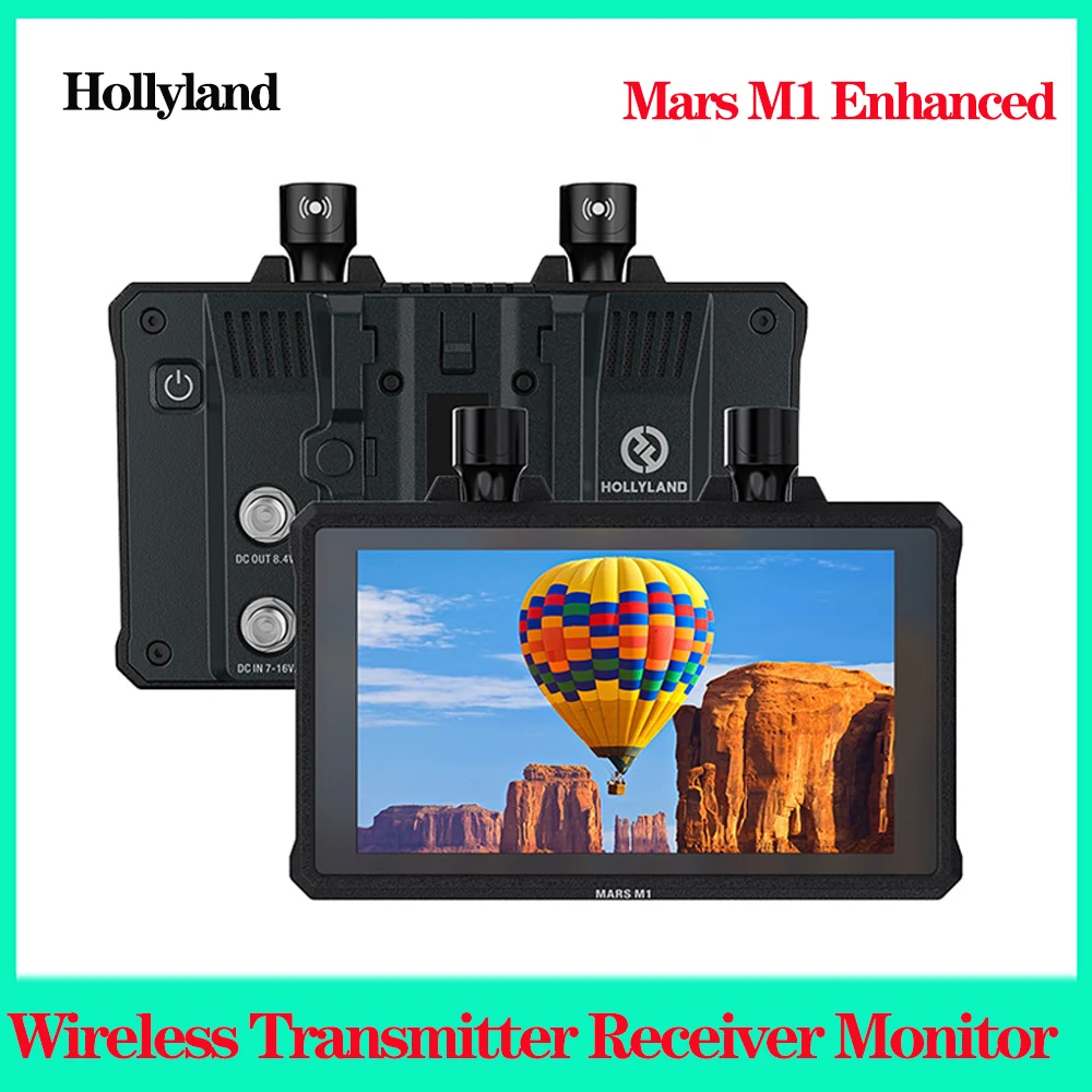 

Hollyland Mars M1 Улучшенный беспроводной передатчик приемник монитор 3 в 1 SDI HDMI-совместимая Беспроводная система передачи видео