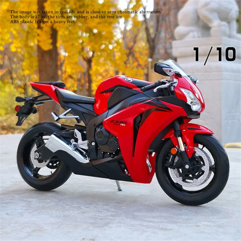 

Модель гоночного мотоцикла WELLY 1:10 HONDA CBR1000RR из сплава, модель литая уличная спортивная модель мотоцикла, Коллекционная модель, подарки для детей