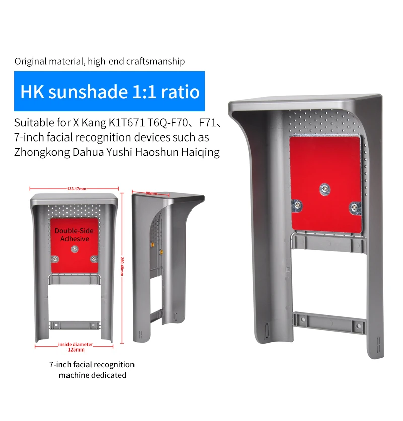 Sunshade Wall Mount Rain Cover Protective Rainproof Shield for Villa Door Statio