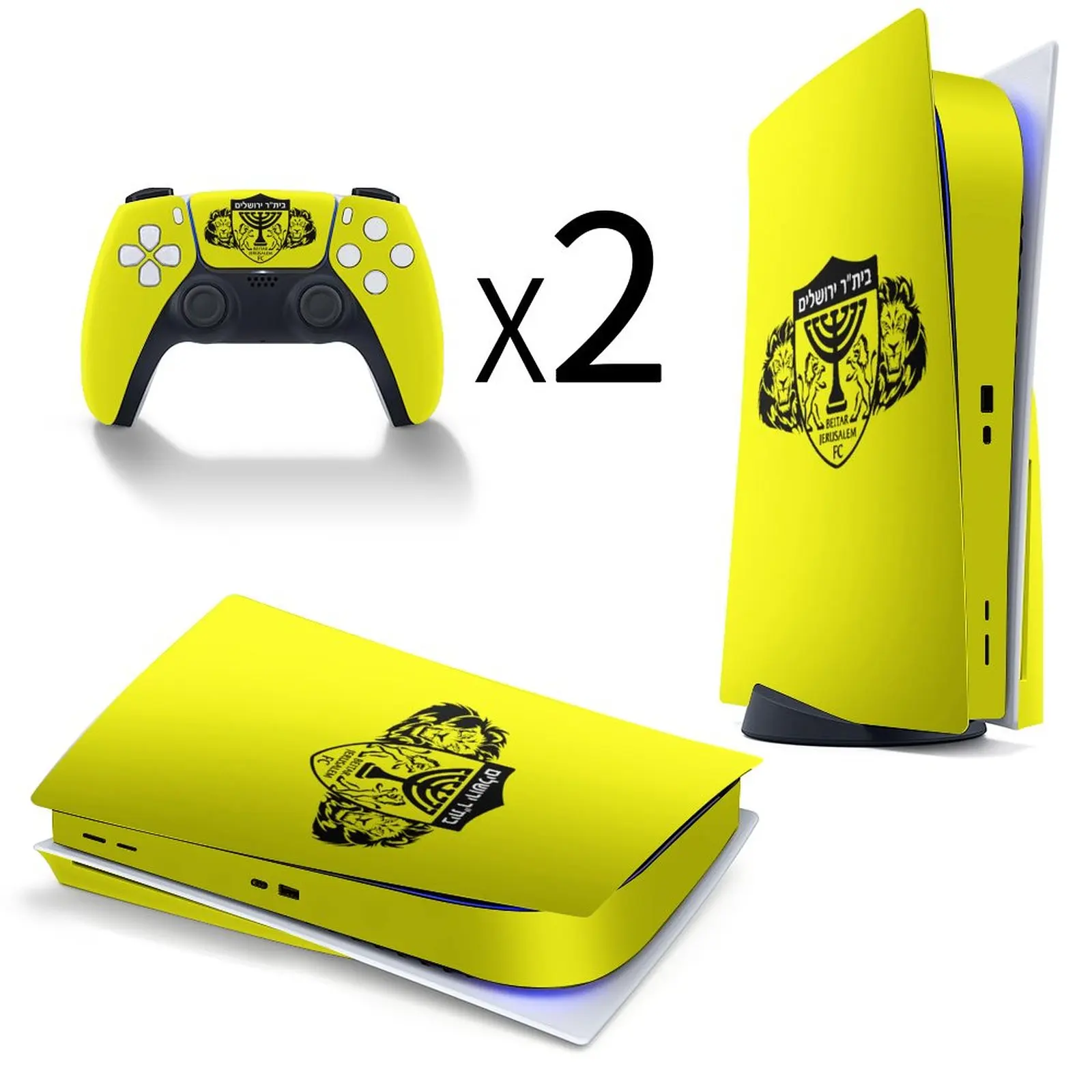 Israel Beitar Jerusalem For PS5 Game Controller Protective Decal Skin For PS5 Accessory Sticker Case