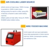 EU Ship 1200W Handheld Laser Welder Fiber Laser Welder Cleaning Machine for Metal Weldings Cleaning Cutting Air Cooling Welding 3