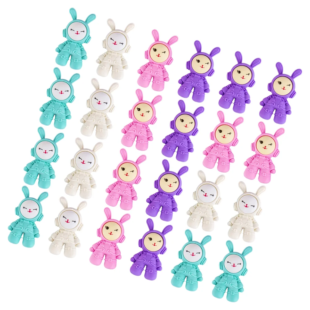 

48 шт. трехмерных ластиков в виде кролика