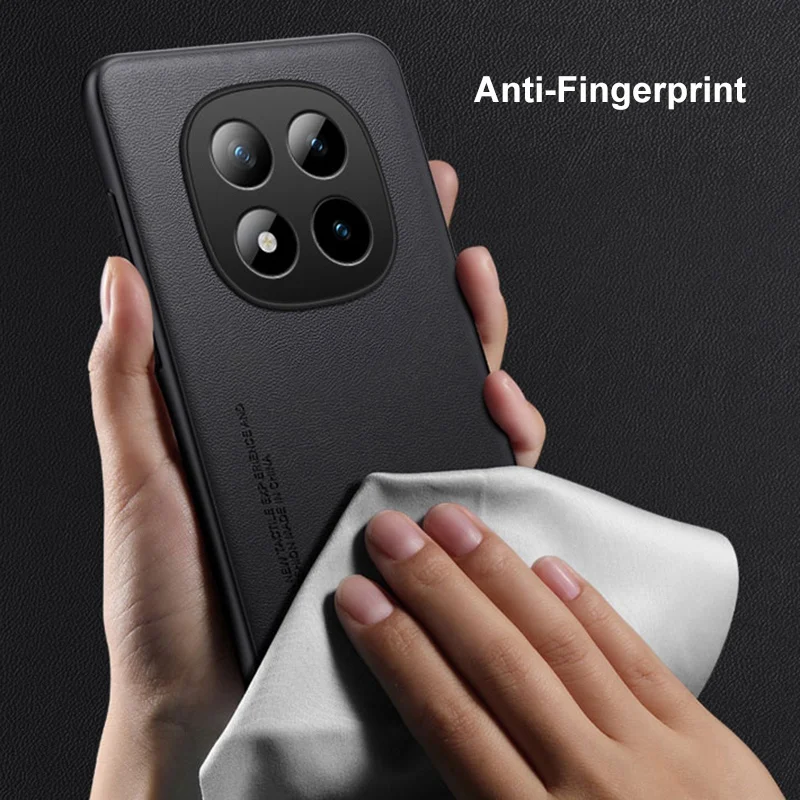 Elegant PU Leather Full Protection Phone Case - Premium Back Cover