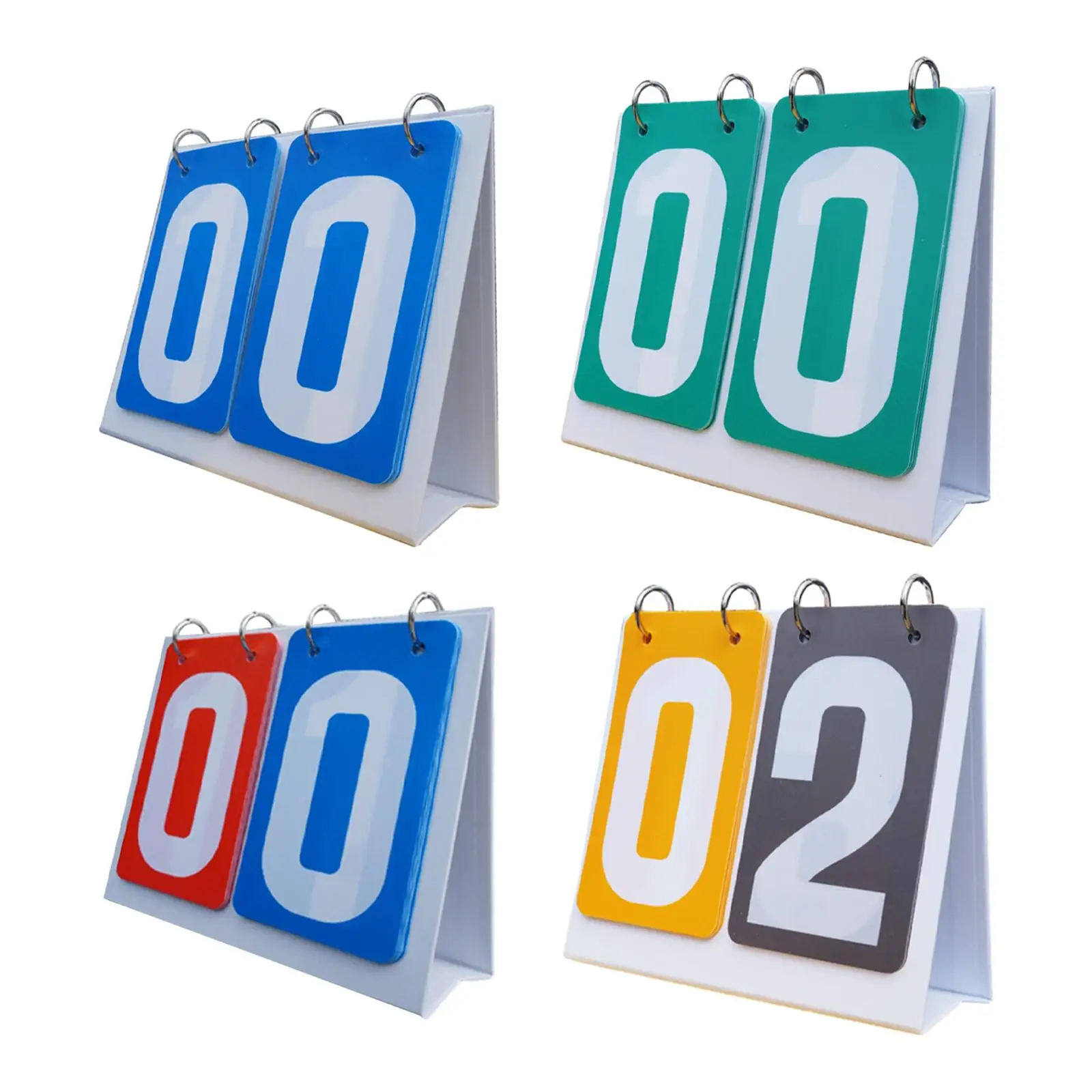

Sports Scoreboard 2 Digit Flip Score Board for Football Basketball Badminton