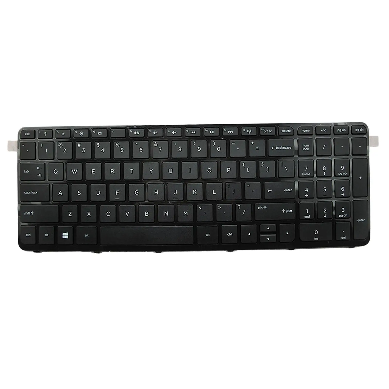Laptop US Keyboard for Pavilion 15-E 708168-001 776778-001, Replace, Black