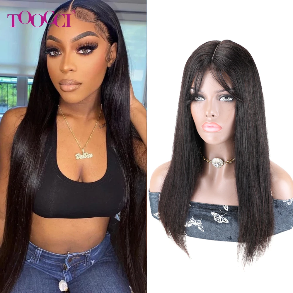 

Brazilian Bob Hair Lace Front Wigs long Straight Lace Front Human Hair Wigs for Women Natural Color 2x6 Lace Kim K Closure wigs