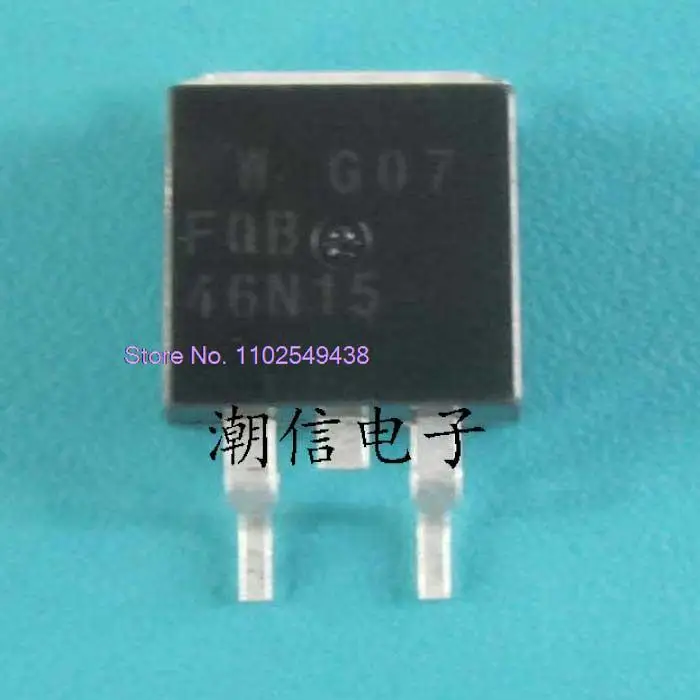 

10PCS/LOT FQB46N15 46A 150V