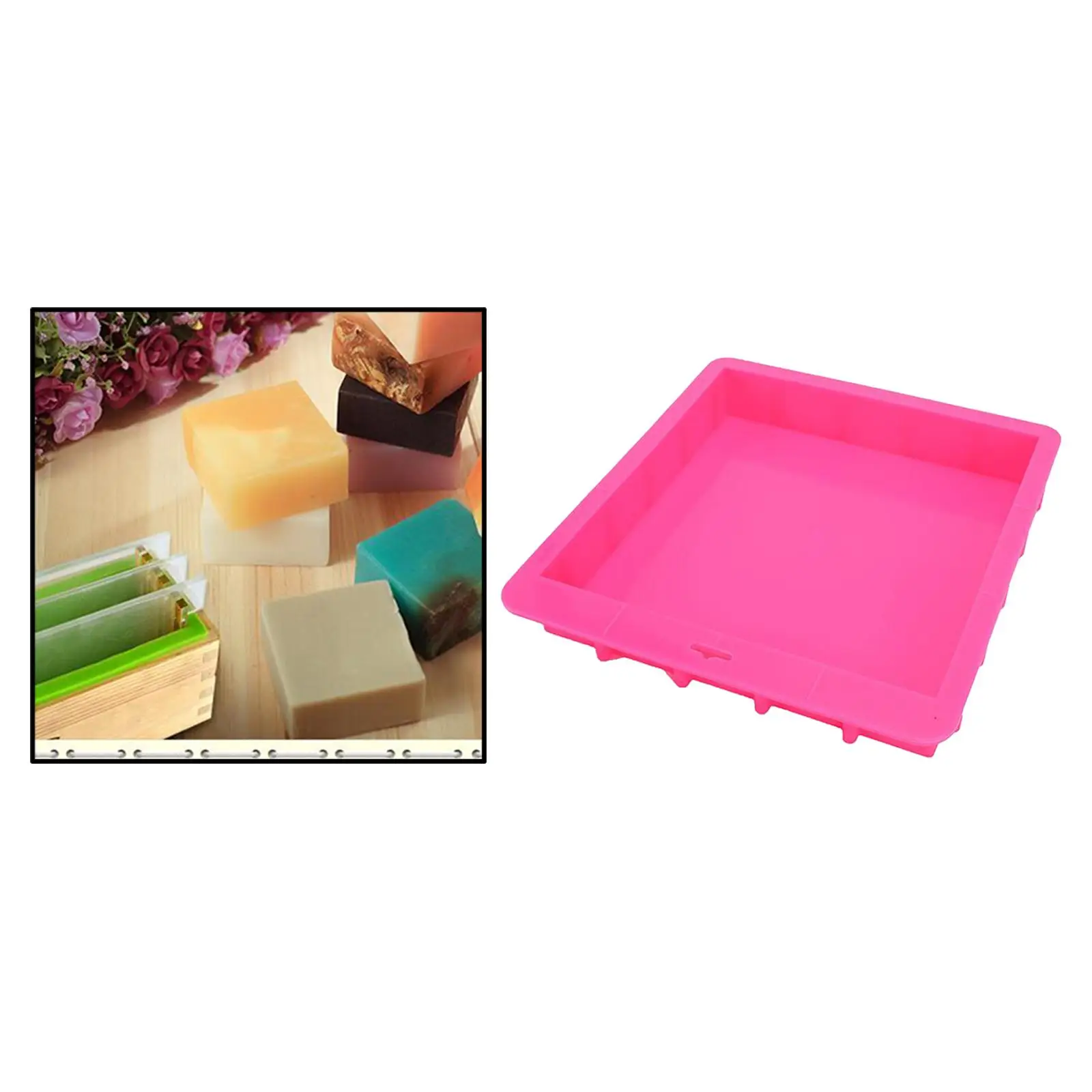 3000ml Soap Making Box Rectangular for Cake, , DIY Supplies, Baking Accessories