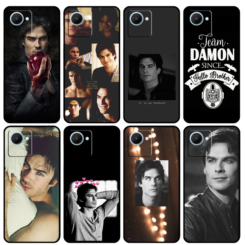 Damon Salvatore Case For Realme C30 C35 C21 Y C25 C11 C31 C15 8I 9I 10 8 9 Pro Plus Gt Master Neo 3T 2 3