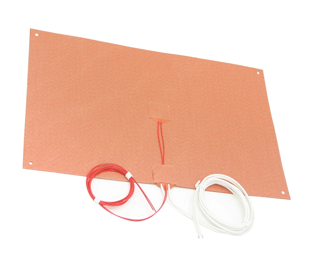 Silicone Heater 250mm x 400mm for Tevo Black Widow 3D Printer Build Plate  HeatBed Heating Upgrade - AliExpress