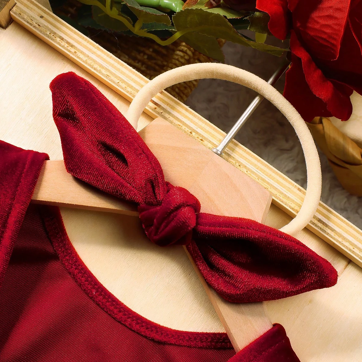 Baby Girl Christmas Romper 4