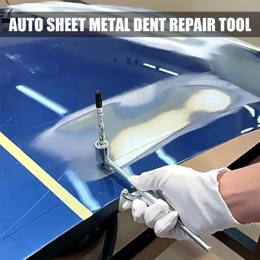 

Car Wheel Eyebrow Parallel Scriber Sheet Metal Dent Portable Repair Durable 0-20cm Steel And Material Tool Adjustable T9m3