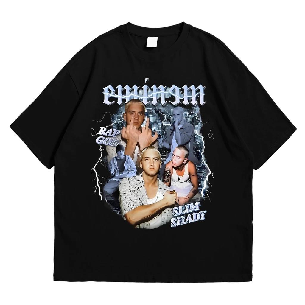 thumbnail image 1 of Camiseta Band Music Eminem, camiseta Unisex con gráfico Y2k para hombre, ropa superior, camiseta informal gráfica Harajuku, 1 of 4