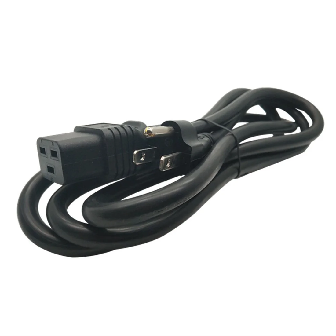 1.8M/5.9FT US Power Extension Cable Nema 5-15p 3Pin male plug Connected To C19 Power conversion line