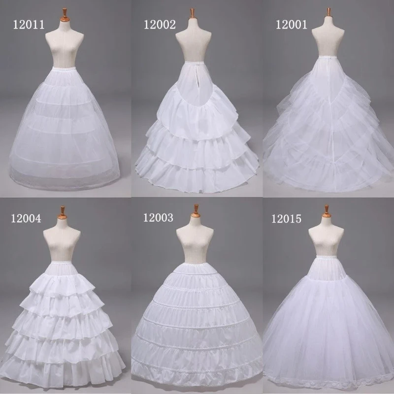

Bridal Gown Train/Mermaid/A-line Wedding Petticoats Underskirt Crinoline Slips