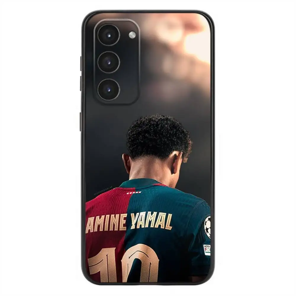 L-Lamine Sport-19 Y-Yamals Soft Silicone Black Phone Case
