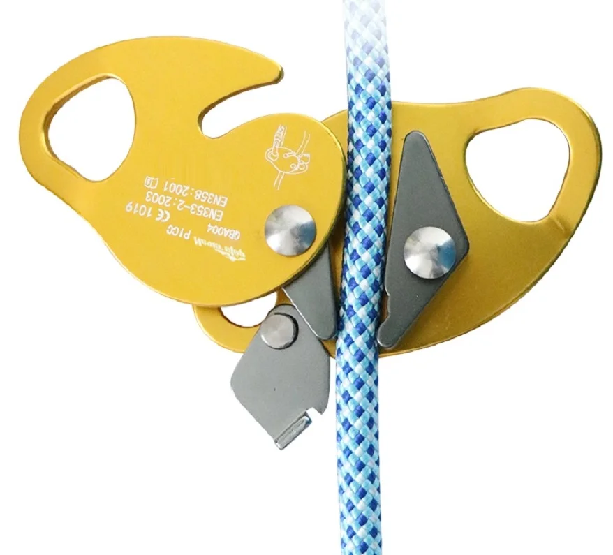 Outdoor Recreation Climbing Climbing Rope Grab AlMg Alloy Guided Type