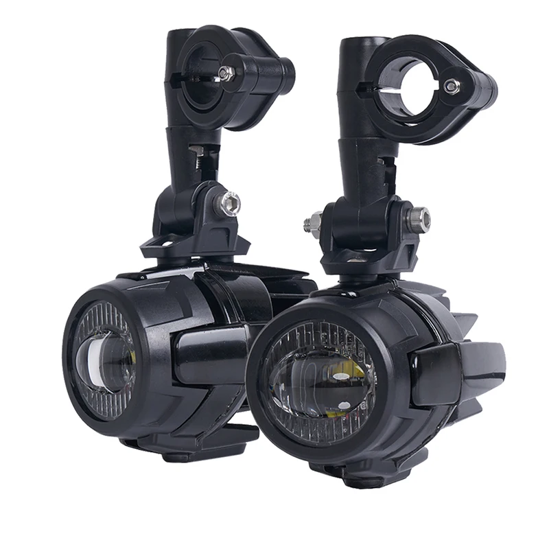 

FADUIES LED Auxiliary Fog Lights + Protector Cover + Wiring Harness For BMW R1200GS/ADV/F800GS Motorcycle Auxiliary Lamp