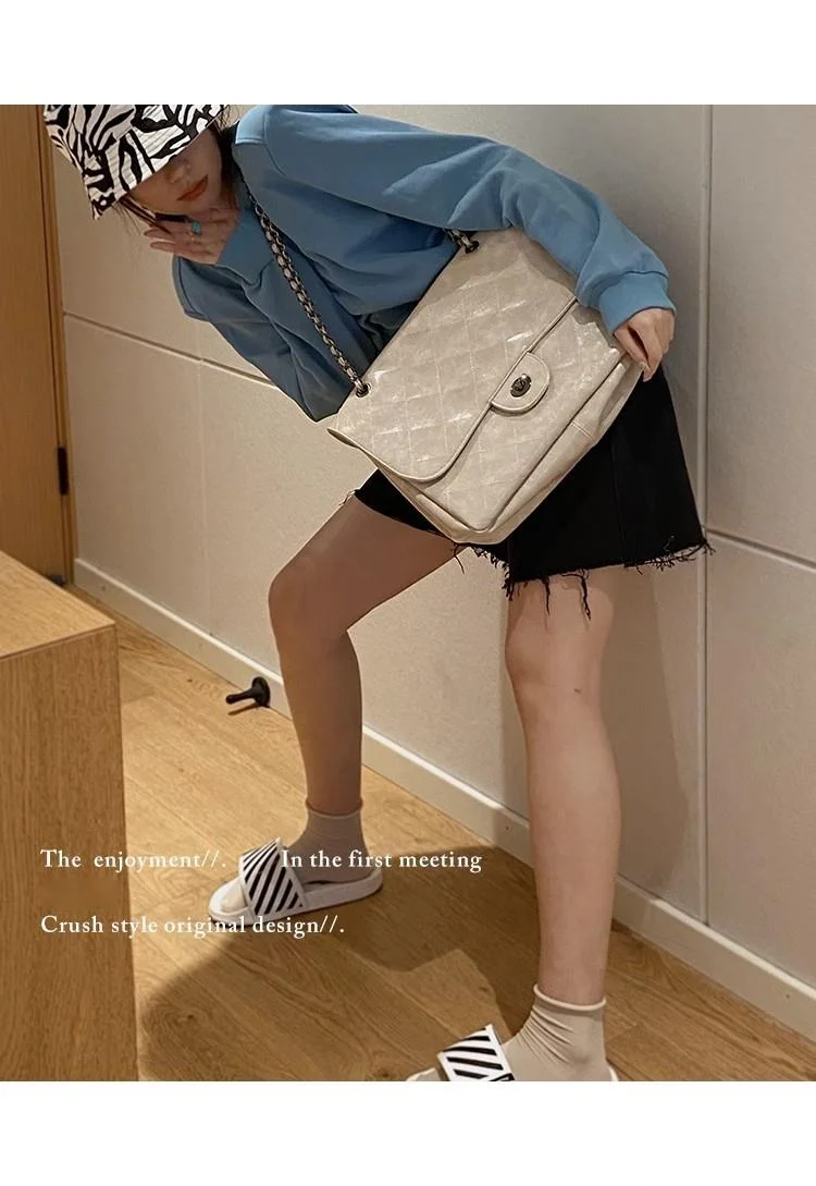 Women's Single Shoulder Bag Large Capacity Handbag Crossbody Bag_voghion.com