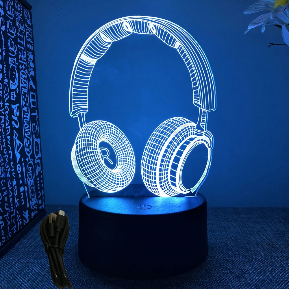 Neon Gamer 3D LED Night Light
