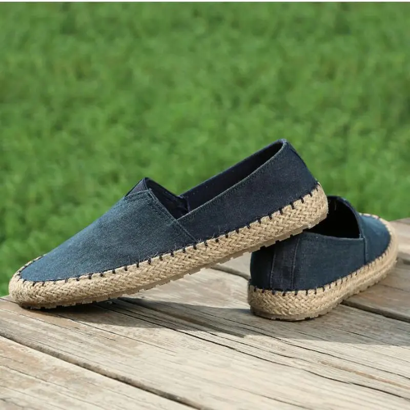 Breathable Canvas Espadrilles Men | Casual Men Shoes Espadrilles - High  Quality - Aliexpress