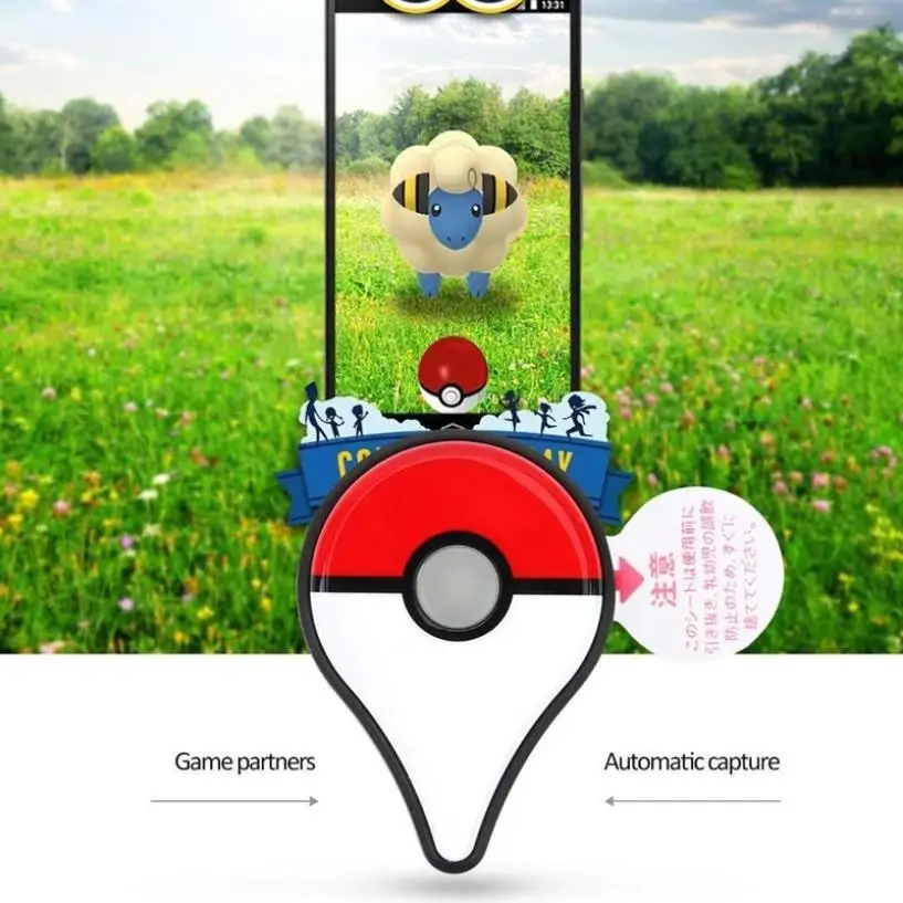 Auto Catch Monster Powermon for Pokemon Go Plus Auto Catch for Bluetooth-compatible Wristband Bracelet Watch Rechargeable