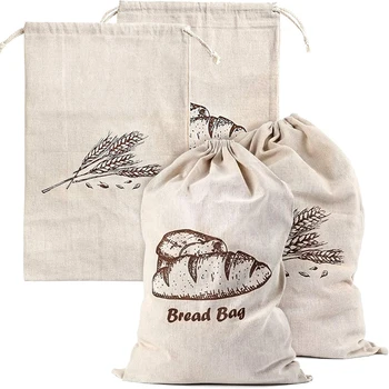 Linen Bread Storage Bag 1