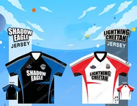 GMMTV 2025 Thaïlande Starlympics Shadow Eagle & Starlympics Lightning Cheetah Jersey À La Mode Streetwear Été T-shirt Femme 1