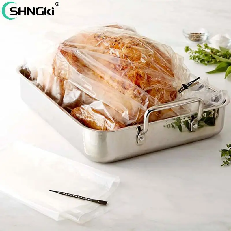 Roasting Bag 10/20pcs Heat Resistance Nylon-Blend Slow Cooker Liner Slow Cooker Turkey Baking Bag Crock Pot Liners Cooking
