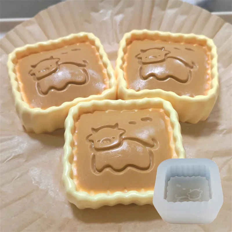 Various Styles Chartoon Shaped Silicone Candle Molds DIY Handmade Soap Chocolate Cake Decor Mold mochi squishy toy moulds