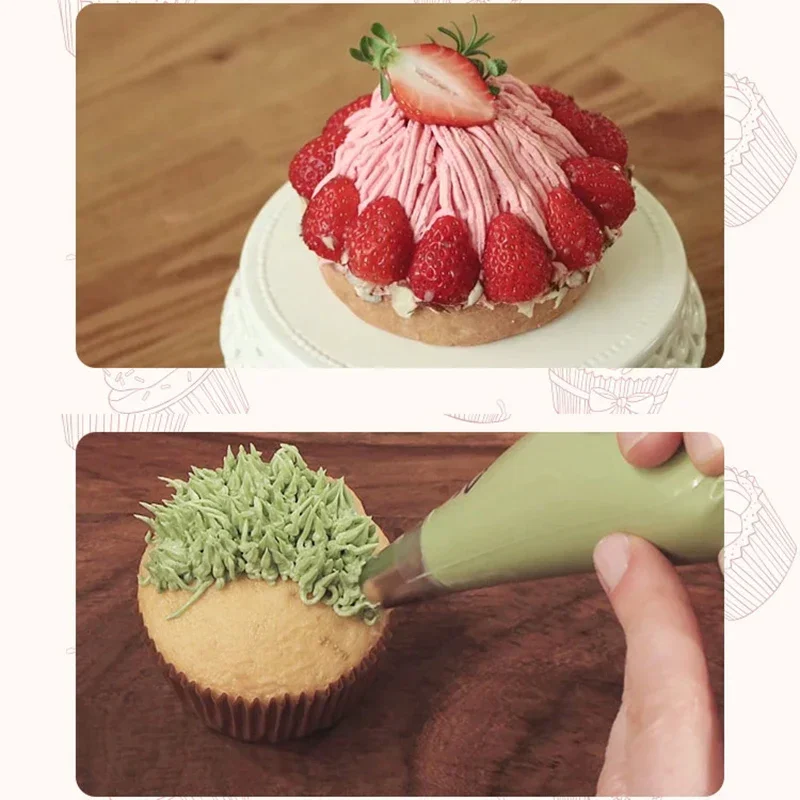Cake Grass Cream Decoration Tips Set Nozzle Cupcake Head Cake Decorating Tools Pastry Tools Stainless Steel Piping Icing 1/5pcs cake decorating tip set cake icing nozzles baking nozzle set cake decorating nozzle set