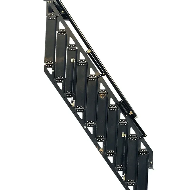 

Складные лестницы на стене, внутренний чердак двойного этажа, небольшой участок, наружная стальная конструкция, индивидуальные лестницы, настенный монтаж