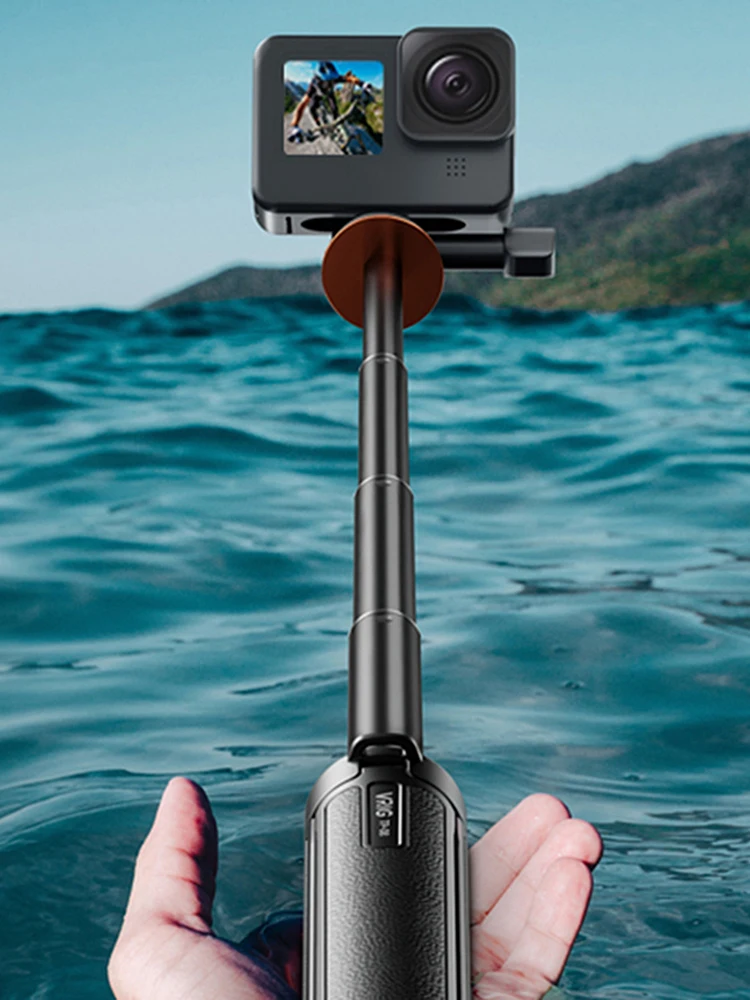 Selfie Stick Tripod Extension Rod Telescopic Extension Rod Pole Bar Adjustable with 1/4inch Thread for DJI Osmo Pocket 3