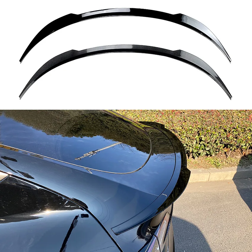 

Спойлер из углеродного волокна ABS для Tesla Model Y 2023, оригинальные Высокопроизводительные аксессуары для модификации экстерьера 3