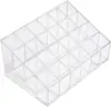 1Pc 24 Grid  Makeup Organizer Storage Stand Cosmetic Jewelry Holder Case Lipstick Nail Polish Display Organizer Acrylic Box 1