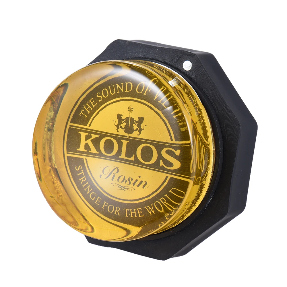 Yellow Rosin Colophony Transparent Rounded Universal for Bowed String Musical Instrument Violin Viola Cello musical instruments accessories