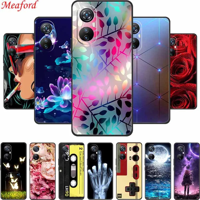 Custodia Per Telefono Per Blackview A200 Pro Cover Posteriore Custodia Morbida In Silicone Nero Per Blackview A200 Pro Custodia A 200 Pro 6.67 "Funda