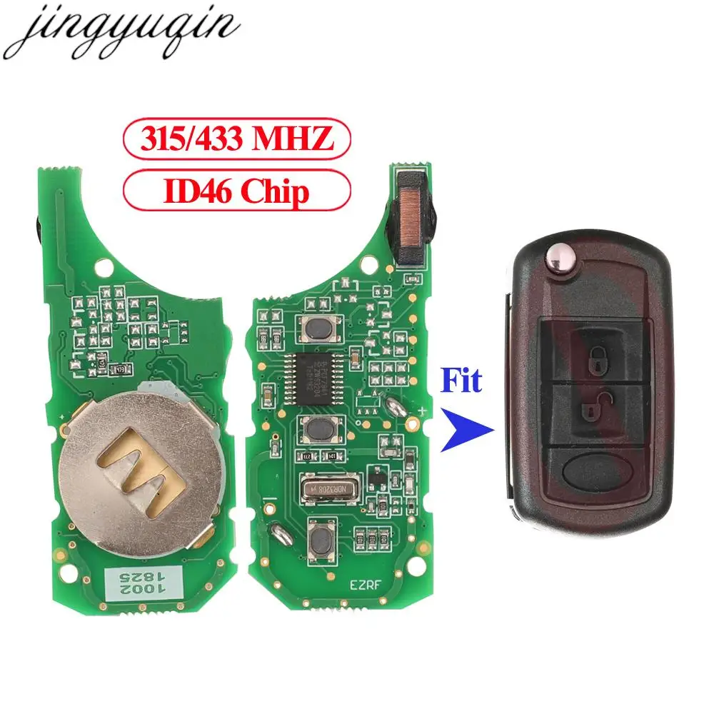 Jingyuqin Remote Key Board 315/433MHZ ID46 PCF7941 For Land Rover Discovery 3 4 Range Rover Sport Vogue LR3 Electronic PCB qcontrol car control remote key electronic circuit board for opel zafira b 2005 2013 vauxhall astra h 2004 2009