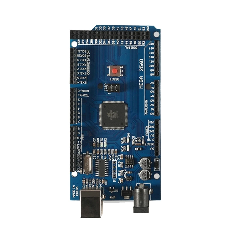 Mega2560 R3 Board ATmega 2560 Atmel ATmega2560 Microcontroller and USB ...