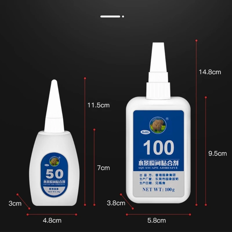 Moss Glues 1.8Oz/3.5Oz Quick-Drying Non-Toxic for Plant Aquarium Aquascapes Aquascape Glue