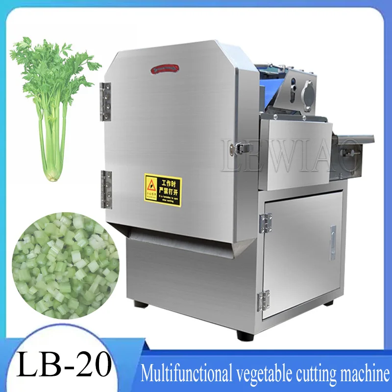 

Multifunctional Cnc Vegetable Cutting Machine Celery Green Onion Cut Segment Radish Slicer 220V