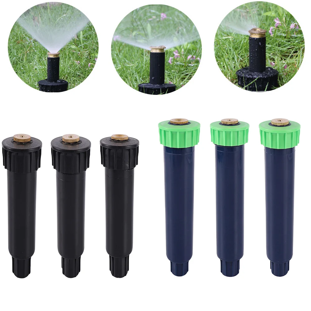 

Garden Lawn Popup Sprinkler with 1/2 Inch Female thread 90/180/360 Degree Irrigation Sprinkler Farm Refraction Nozzle For Water