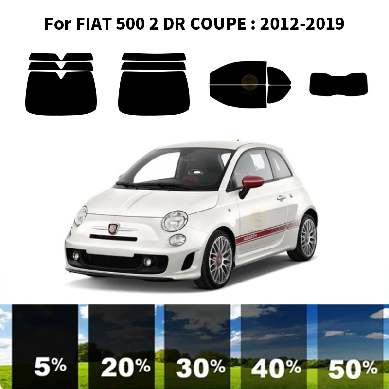 

Нанокерамическая Автомобильная УФ-пленка Precut для окон FIAT 500 2 DR COUPE 2012-2019