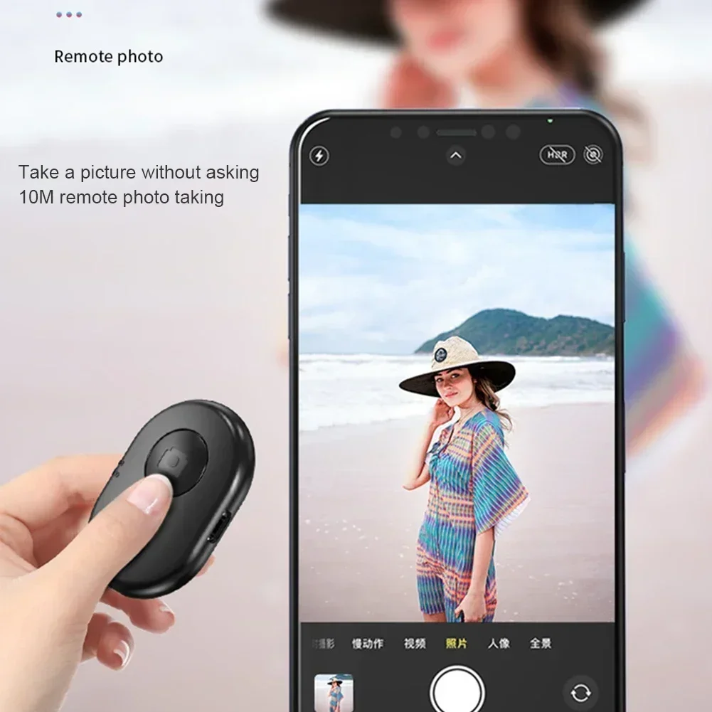 Bluetooth Fingertip Video Controller Short Video Page Flipping Device Mobile Phone Wireless Ring Remote Control Camera